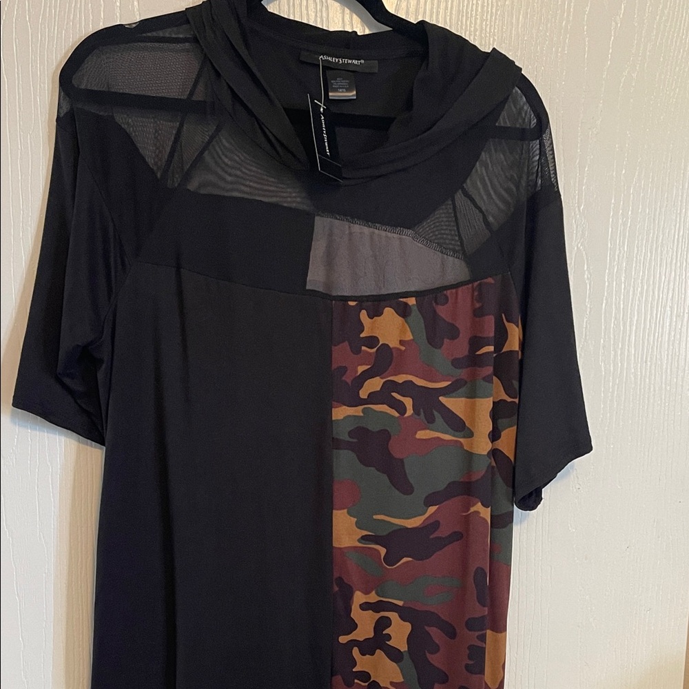 Cotton shirt dress